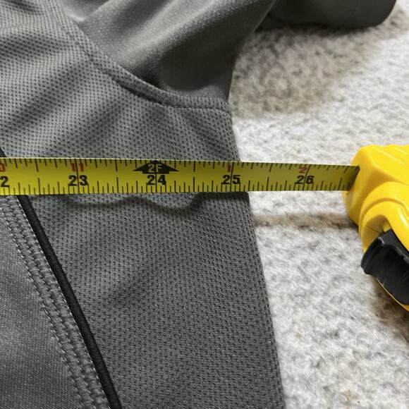 Clique Polo Shirt Mens XL Gray Torrey Pines Golf US Open Perfromance Stretch - Picture 10 of 10